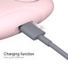 Rechargeable battery powered Women's self defense alarm  siren keychain for girls