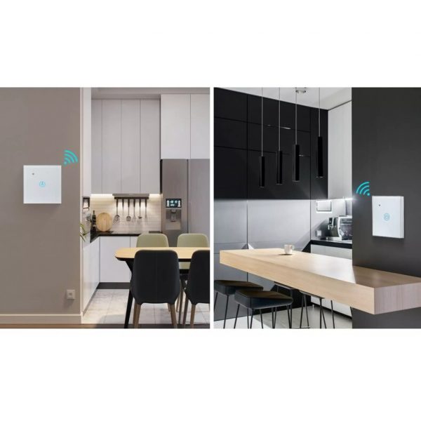 Homekit WIFI 2 in 1 Smart Wall Switch Siri Voice Control Light Touch Switches Work With Home App