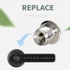 TTlock APP Bluetooth Biometric fingerprint lock with Keys Digital Smart door lock Electronic Handle