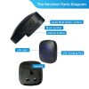 Wireless Motion Sensor Door Bell with Separate unit Chime