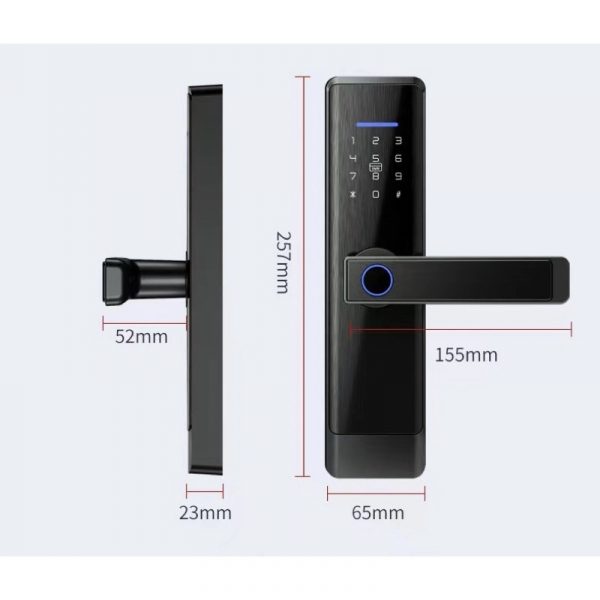 TTLock App Bluetooth Fingerprint Password Smart Door Lock