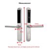 TTlock Double sided fingerprint smart grill door lock