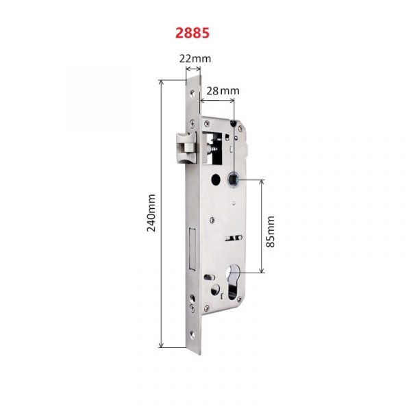 TTlock Double sided fingerprint smart grill door lock