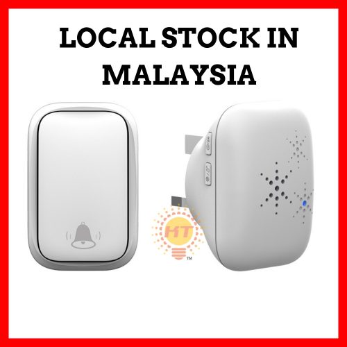 QiChip Wireless Door bell self powered no battery needed waterproof