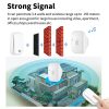 QiChip Wireless Door bell self powered no battery needed waterproof
