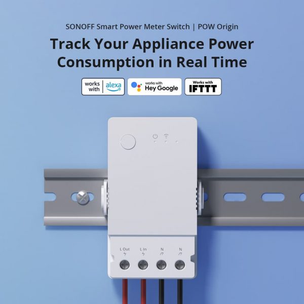 Sonoff Pow Origin Elite WiFi wireless control Power Monitor Switch