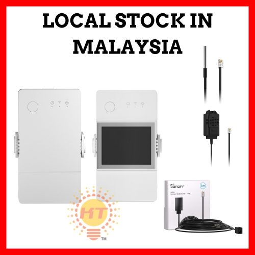 Sonoff Th Origin Elite 16A/20A Wifi Smart Switch Temperature and Humidity Monitoring Switch TH16