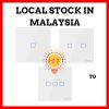 Sonoff T0 (Latest Model) Smart Touch Switch 1 - 3 gang (Need neutral wire)