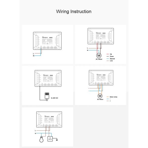 Sonoff 4CH PRO R3 WiFi RF Smart Switch