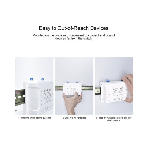 Sonoff 4CH PRO R3 WiFi RF Smart Switch