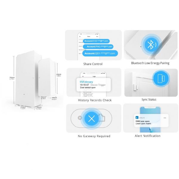 Sonoff DW2 Wi-Fi Wireless Door Window Sensor