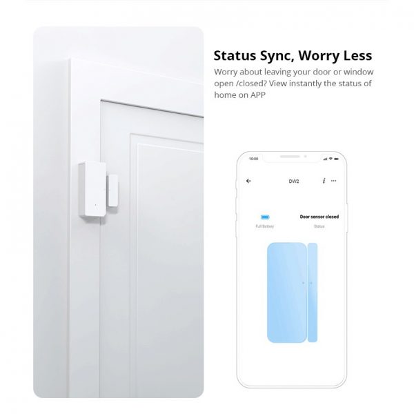 Sonoff DW2 Wi-Fi Wireless Door Window Sensor