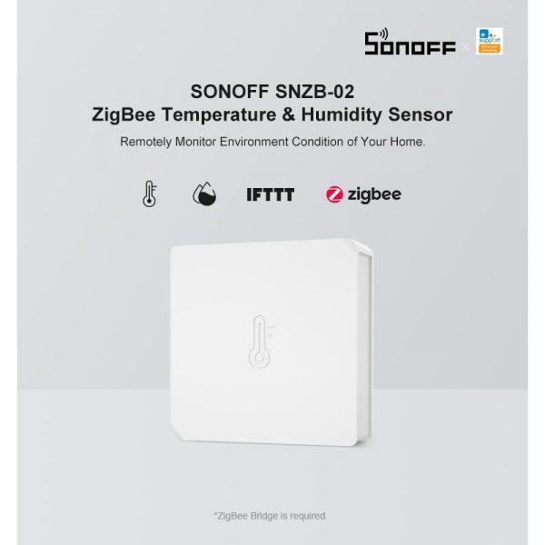 SONOFF SNZB-02 SNZB-02D SNZB-02P- ZIGBEE TEMPERATURE AND HUMIDITY SENSOR