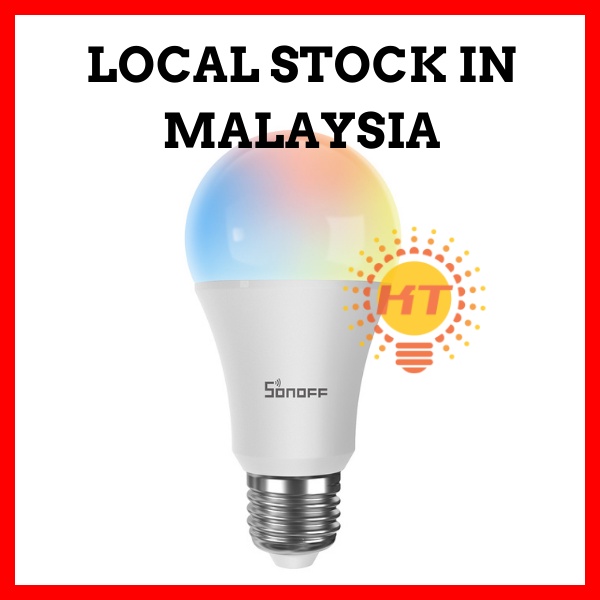SONOFF LED Bulb B05-B-A60 Wi-Fi Smart 806LM E27 RGB+WW+CW Smart Light Bulb