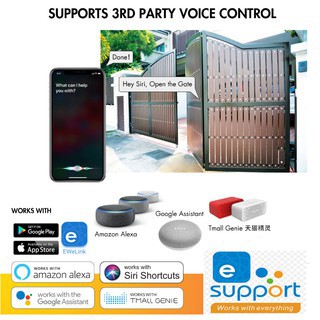 eWeLink App WIFI RF Remote Autogate Smart Phone auto gate opener controller