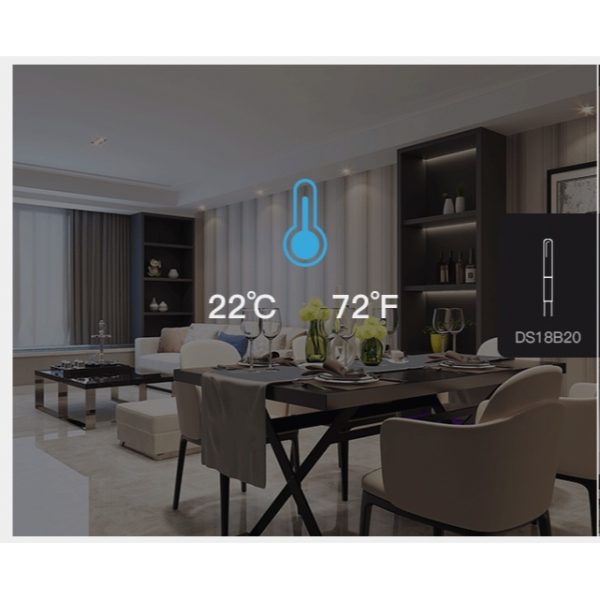 Ewelink TH16 TH-16 Smart Wifi Switch 16A/3500w Monitoring Temperature Wireless Home Automation