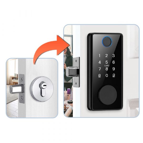 TTLock app Deadbolt Smart Door Lock fingerprint card passcode