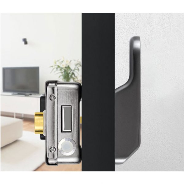 TTlock App Smart Double Side Fingerprint Lock for grille door