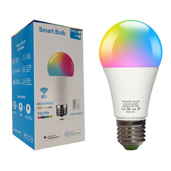 Cozylife Homekit RGB Light Bulb E27 Smart App Controlled Energy Efficient Multi Colors LED Lighting