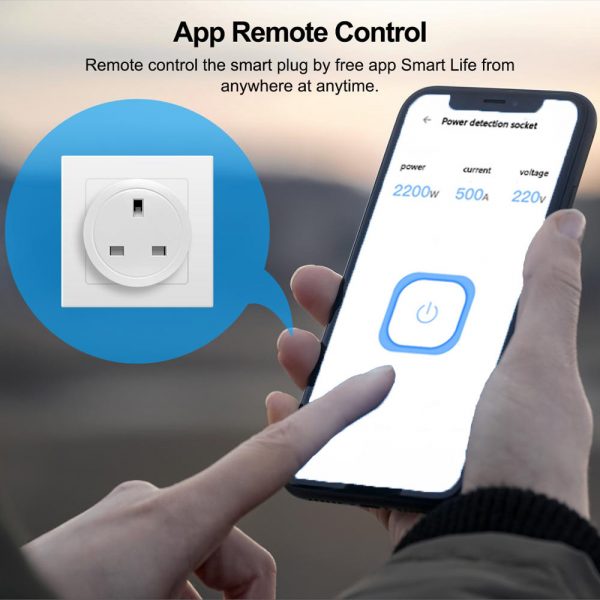 eWelink App Wifi Smart Socket with Power Monitoring 16A