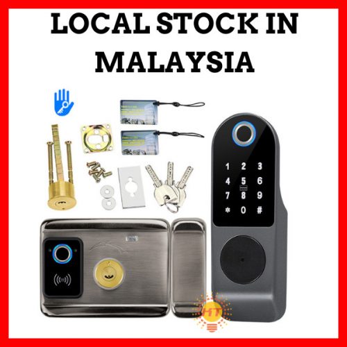 TTlock App Smart Double Side Fingerprint Lock for grille door