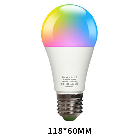 Cozylife Homekit RGB Light Bulb E27 Smart App Controlled Energy Efficient Multi Colors LED Lighting