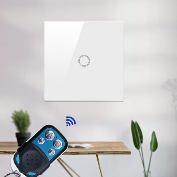 Wireless 433MHz RF Remote-Controlled Wall Switch