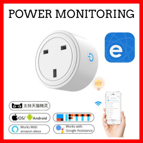 eWelink App Wifi Smart Socket with Power Monitoring 16A