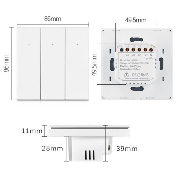 Smart Life Zigbee Button Wall Switch: Elevate Your Home Automation Experience