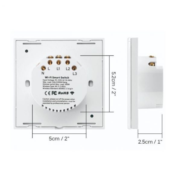 eWelink 2 Way Wifi Smart Switch: Effortless Dual Control for Lights