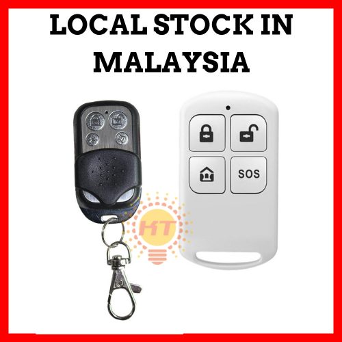 433MHz Wireless Metal Remote Controller with Keychain
