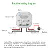 Self Powered Wireless Kinetic Energy RF Relay module switch No battery needed