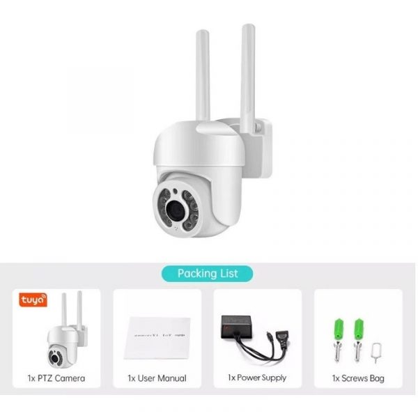 Smart Life WiFi Wireless Outdoor CCTV Camera