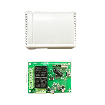 433MHz RF DC 6V-24V Relay Module 2CH Inching Self-locking Latched