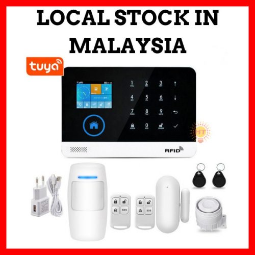 [Smart Life App] WIFI Home Alarm System Panel with Motion Detector Door Sensor Tuya