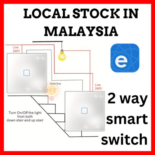 eWelink 2 Way Wifi Smart Switch: Effortless Dual Control for Lights
