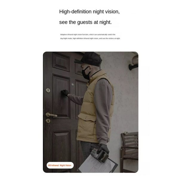 Smart life Low-Power Doorbell Camera 480p