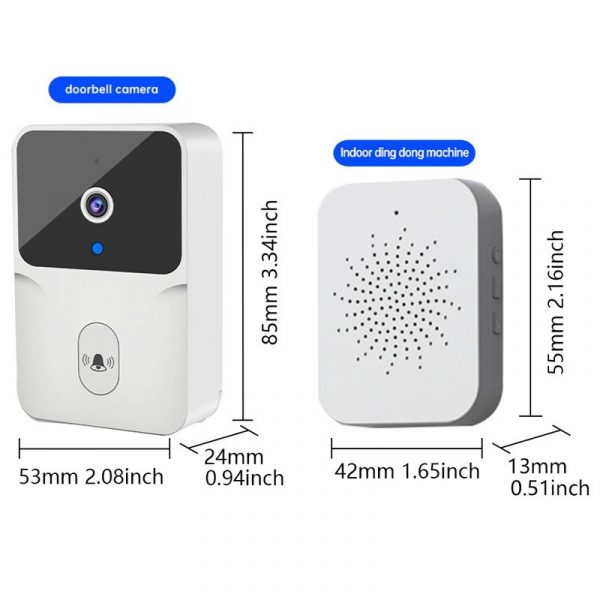 Smart life Low-Power Doorbell Camera 480p