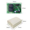 433MHz RF DC 6V-24V Relay Module 2CH Inching Self-locking Latched
