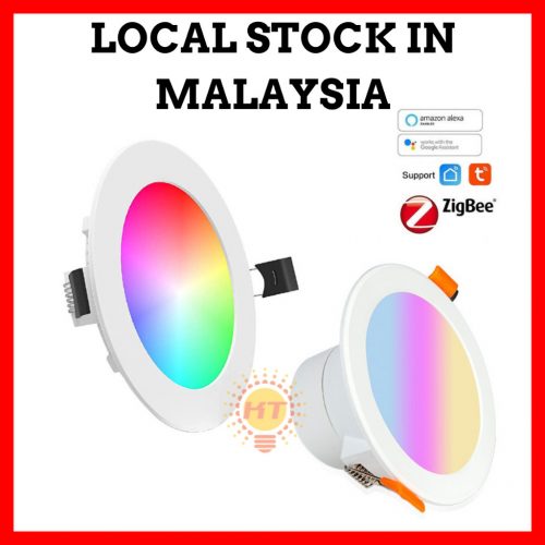 Smart Life Zigbee LED Downlight Dimming lamp RGB