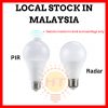 PIR & Radar Motion with Photocell Sensor LED Bulb
