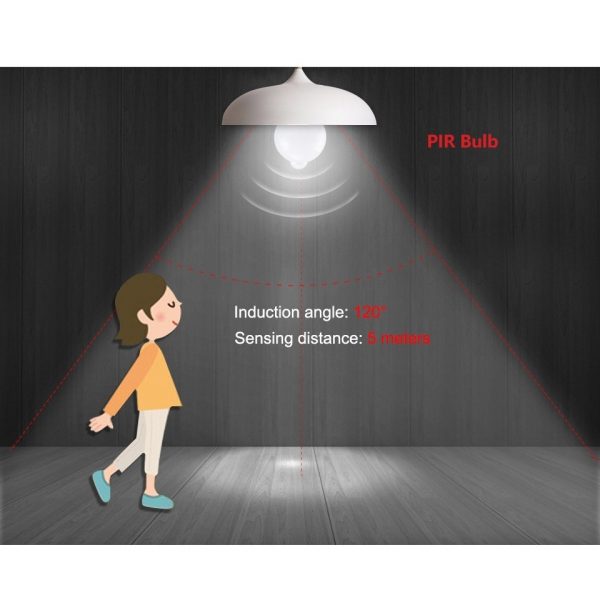 PIR & Radar Motion with Photocell Sensor LED Bulb