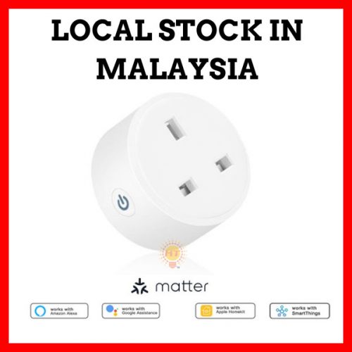 Matter 16A Smart Socket UK plug