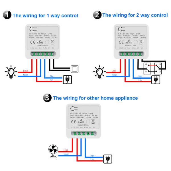 Cozylife Homekit Basic 16A WiFi Mini Smart Breaker Switch for Smart Home Control