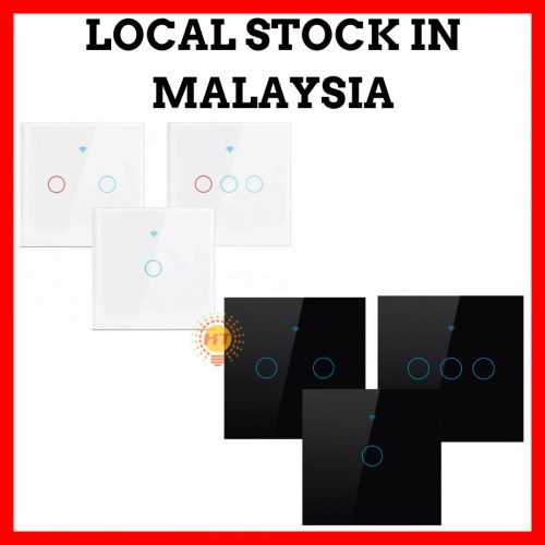 eWeLink 2 in 1 WiFi Controlled Smart Touch Wall Panel Switch