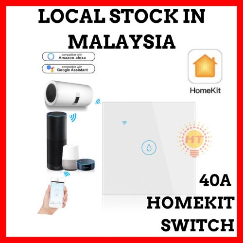 40A Homekit WiFi Smart Wall Switch for water heater aircon