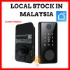 Smart Life Tuya Electronic Bluetooth Door Deadbolt Smart Lock Biometric Fingerprint Digital Password