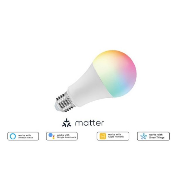 Matter E27 RGB Smart Light Bulb