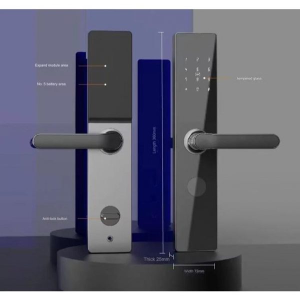 TTLock Bluetooth Smart Lock with 6068 Mortise – Ideal for Rental Property Management
