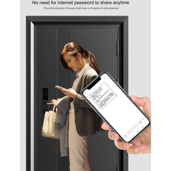 TTLock Bluetooth Smart Lock with 6068 Mortise – Ideal for Rental Property Management